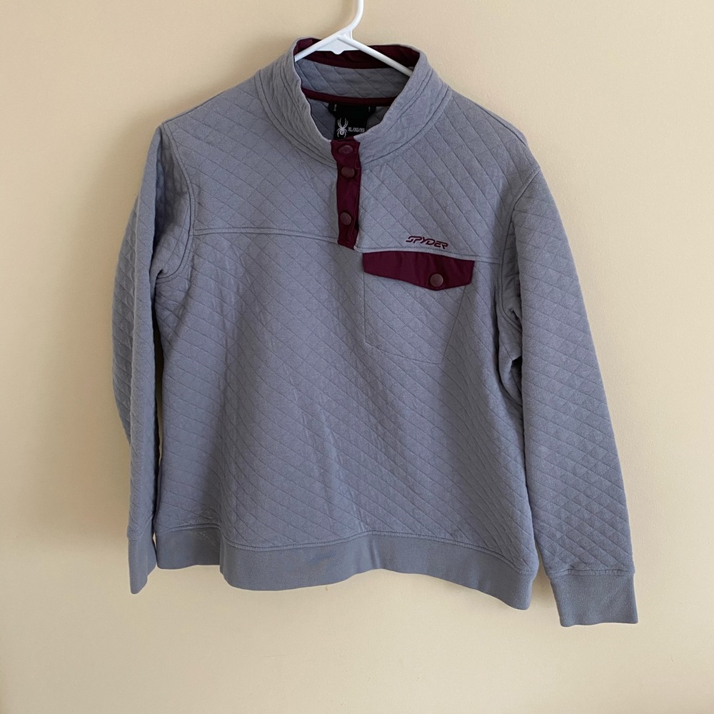 Spyder quilter quarter button up